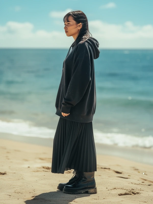 Character swap result example