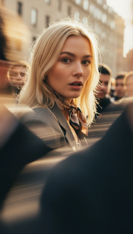 Character swap result example