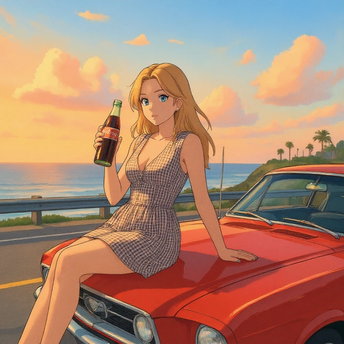 Studio Ghibli inspired artwork