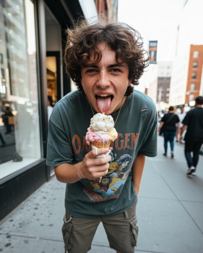 Original photo before Ghibli transformation